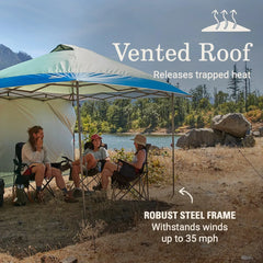 OASIS™ 10 x 10 Canopy with Sun Wall