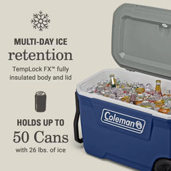 Classic Series 62-Quart Wheeled Cooler