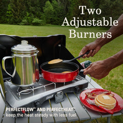 Triton™+ 2-Burner Propane Gas Camping Stove