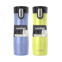 Contigo® West Loop 3.0 Stainless Steel Travel Mug with AUTOSEAL® Lid, 20oz, 2-Pack