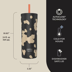 Contigo® x Ally Love Streeterville 2.0 Stainless Steel Tumbler with Straw, 24oz