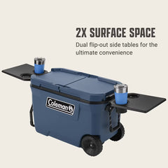 Flex 'N Go™ 62-Quart Wheeled Cooler