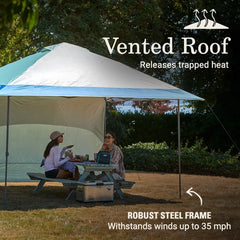 OASIS™ 13 x 13 Canopy with Sun Wall