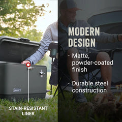 Reunion™ 54-Quart Steel Belted® Matte Cooler, Midnight