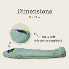 Big Bay™ 20° Mummy Sleeping Bag