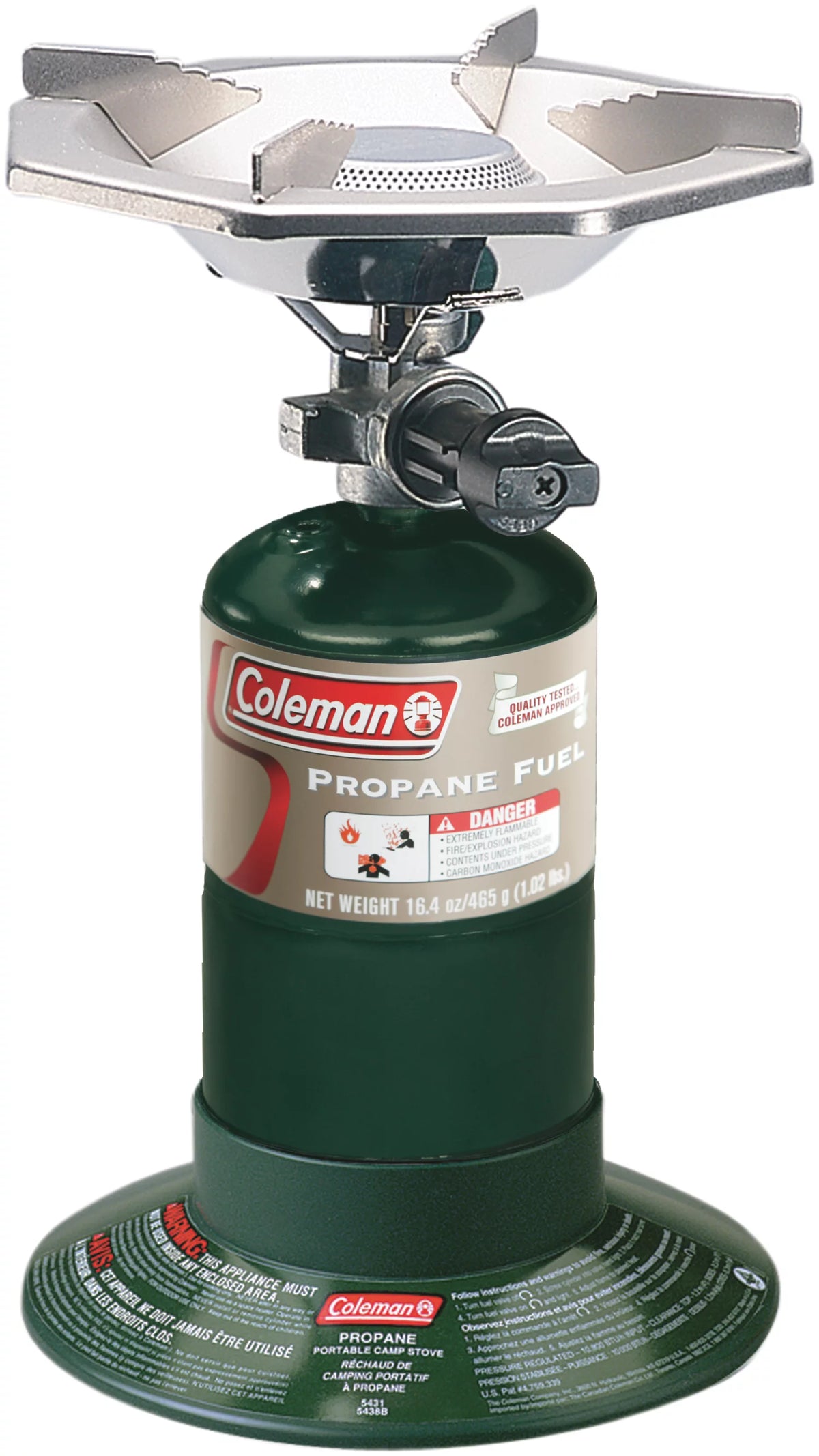 Bottle Top Propane Stove