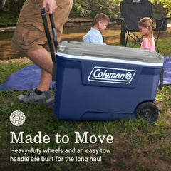 Classic Series 62-Quart Wheeled Cooler