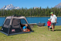 4-Person Cabin Camping Tent with Instant Setup