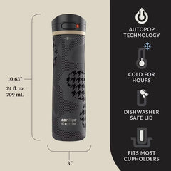 Contigo® x Ally Love Jackson Chill 2.0 Stainless Steel Water Bottle with AUTOPOP®  Lid, 24oz