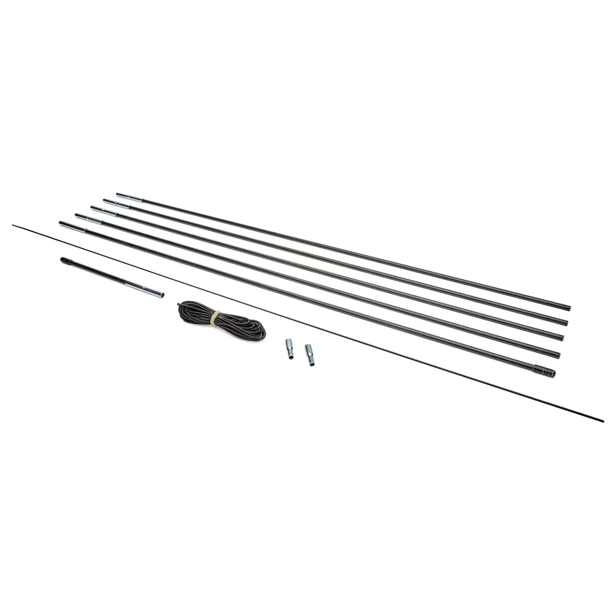 Fiberglass Tent Pole Replacement Kit, 6.3mm