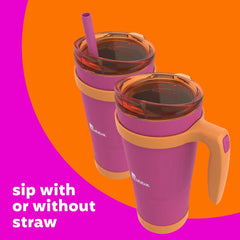 bubba Envy S Tumbler with Handle, Bumper and Straw, 32oz