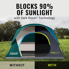 4-Person Dark Room™ Skydome™ Camping Tent