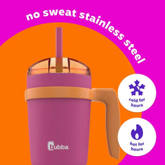 bubba Envy S Tumbler with Handle, Bumper and Straw, 32oz