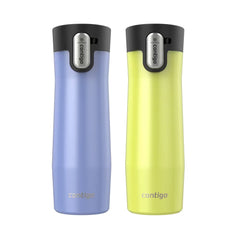 Contigo® West Loop 3.0 Stainless Steel Travel Mug with AUTOSEAL® Lid, 20oz, 2-Pack